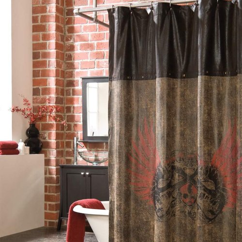 Veratex Rock Heaven Shower Curtain
