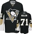 Evgeni Malkin Black Reebok NHL Premier Pittsburgh Penguins Jersey