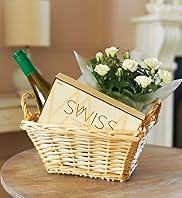 White Wine Hamper Basket