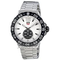 Big Sale TAG Heuer Men's WAU1111.BA0858 Formula 1 White Dial Stainless Steel Watch