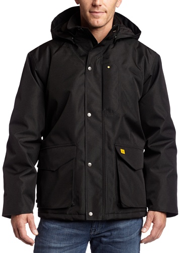 Caterpillar Men's Insulated Technical Jacket, Black, Medium