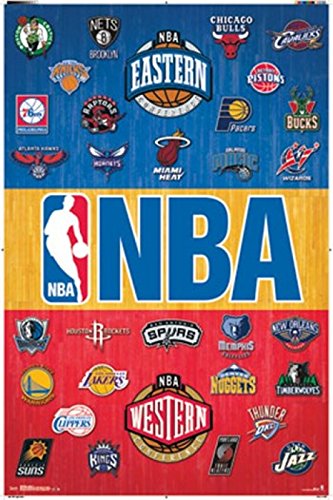 NBA - Logos 14 Poster Print (24 x 36)