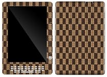 Brown Fashion Pattern Design Protective Gel Skin for Amazon Kindle DX