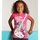 Pure Cotton Short Sleeve Hello Kitty Rock Top