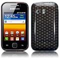 Funda Carcasa Gel Negra para Samsung Galaxy Y S5360 / S5369 Negro Transl�cido