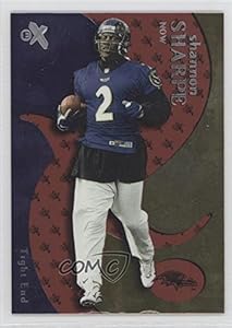 Shannon Sharpe #25/50 Baltimore Ravens (Football Card) 2000 EX [???] #17