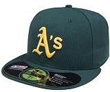 MLB Oakland Athletics Authentic On Field Road 59FIFTY Cap (7 5/8) (Green)
