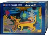 Heye Jigsaw Puzzle - Wonderland by Rosina Wachtmeister - 2000 pieces