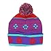 Princess Elena of Avalor Youth Beanie Hat and Gloves Set (One Size, Elena Purple/Red)
