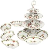 Versace by Rosenthal Flower Fantasy Etagere 4-Tiers by Versace