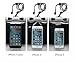 EXTREMEWORLD Dry Bag TPU Waterproof Case Bag for Outdoor Sports for Smart Phone Apple iPhone 6S, 6, 6S Plus, SE, 5S, Cellphone, S6 Note 7 5, HTC LG Sony - Black (4.7