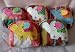 Coin Purse Hand Made Pattern Thai Classical with Elephant Lot of 5 Pcs