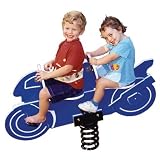 Childforms Two Seat Blue Motorcycle Fun Rider