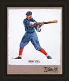 San Francisco Giants Framed John Henry Lloyd Brooklyn Royal Giants Lithogaph By Michael Mellett MLB Baseball