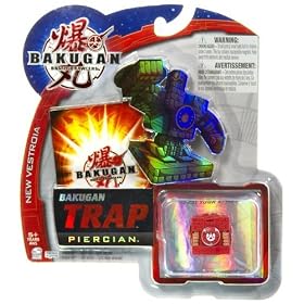 Piercian (Pyrus) - Bakugan Trap New Vestroia Series - " NOT Randomly Picked", Sold As Shown In The Picture! (C4O25)