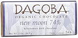 Dagoba New Moon (74%) Bittersweet Bar, 2.0-Ounces Bars (Pack of 12)