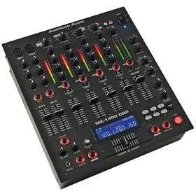 American Audio MX-1400 DSP 4-Channel DJ Mixer with Effects by 