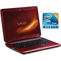 Sony VAIO VGN-CS320J/R 14.1-Inch Laptop - Red