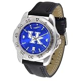 Kentucky Wildcats NCAA AnoChrome Sport Mens Watch (Leather Band)