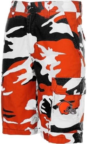 Cleveland Browns Tailgate Camo Cargo Shorts