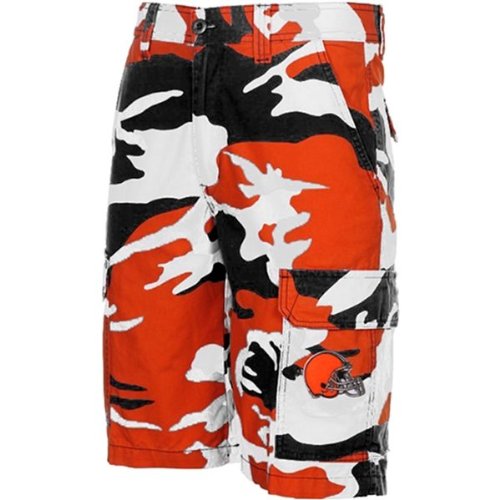 Cleveland Browns Tailgate Camo Cargo Shorts
