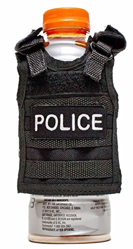 Miniature Tactical Vest Beverage Holder - POLICE