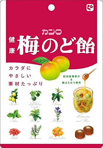カンロ 健康梅のど飴 90g×6袋