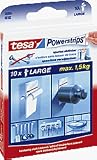 Produkt-Bild: tesa Powerstrips Gr&ouml;&szlig;e Large bis 1,5 kg im 10er-Pack
