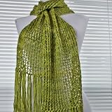 Star Mesh Scarf Knitting Pattern