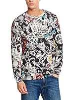 Love Moschino Camiseta Manga Larga (Negro)