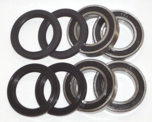 Both Yamaha 700 Rhino Front Wheel Bearing and Seal Kit 2008 2009 2010 2011 2012 2013