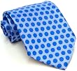 Paul Smith Blue Polka Dot Silk Necktie PS-TIES-17
