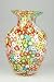 Glass Vase Millefleurs Fabulous 100% Handblown Art X605