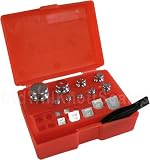 17 Piece - Class M2 - Calibration Weight Set With Red Storage Case