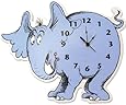 Trend Lab Dr. Seuss Horton Elephant Shaped Wall Clock, Blue