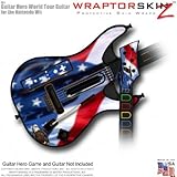 Ole Glory Skin fits Band Hero, Guitar Hero 5 & World Tour Guitars for Ninte ....