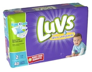 Luvs with Ultra Leakguards, Size 2 Diapers, 40 ea