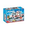Playmobil - 4221 - Jeu de construction - Ambulanciers / bless� / v�hicule