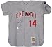 Pete Rose Cincinnati Reds Autographed Jersey with Hit King 4256 Inscription