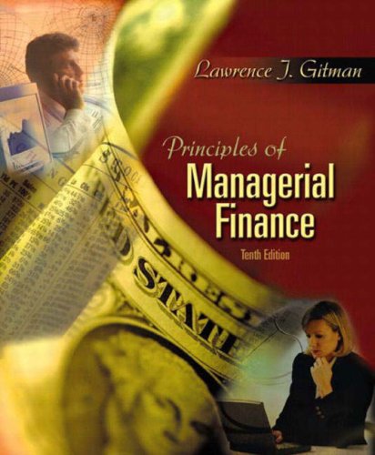 Principles of Managerial Finance (International Edition)