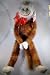 Cupid s Magic Collection Valentine s Day Stuffed Animal, 19 wrap-around Monkey with Valentine s Day Bow