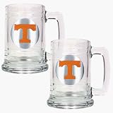 Tennessee Volunteers 2 Piece 15 oz. Glass Tankard Set