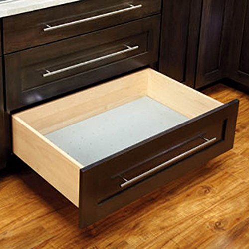 Rev-a-Shelf Rev-a-Shelf 4DPBG-2421-1 Small Vinyl Drawer Peg Board (No Pegs), Gray, Wooden, Large