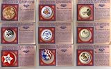 9 Rare Collectible Presidential Campaign Buttons/Pins