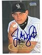 Jamey Wright autographed Baseball Card (Colorado Rockies) 1998 Fleer Tradition #484