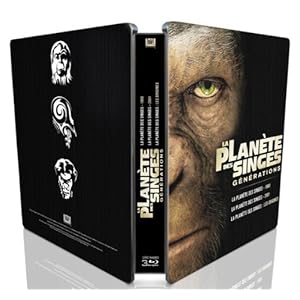 La Planète des singes : les versions 1968, 2001 et 2011 [Édition Limitée boîtier