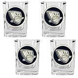 New Jersey Nets NBA 4pc Square Shot Glass Set