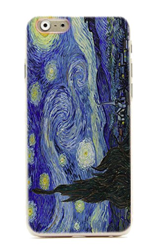 Vincent Van Gogh The Starry Night (1889) - iPhone 6 (4.7-inch) Protective Fine Art Case by BrainyCaseTM