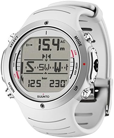Suunto D61 - White Silicone Strap w/ USB