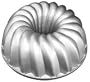 Fat Daddio's Cast Aluminum 10-Cup Classic Form Bundt Pan
